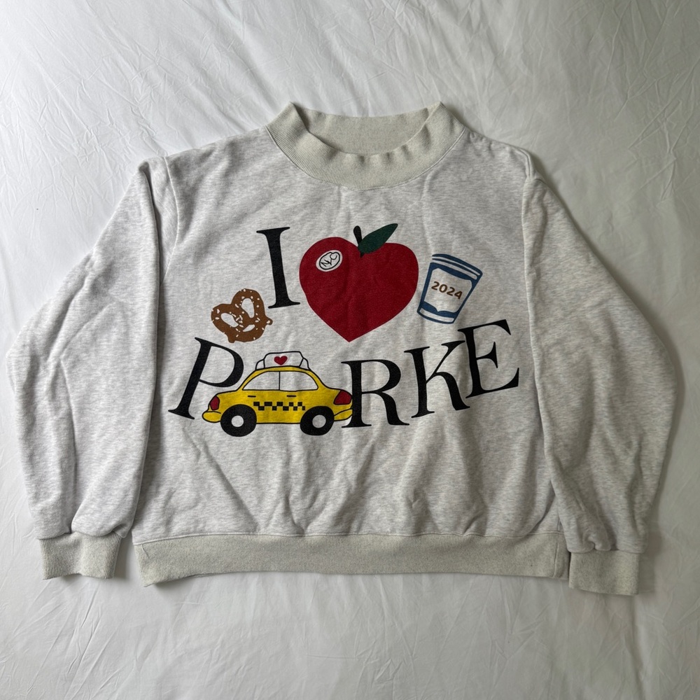 PARKE NYC Mockneck Sweatshirt